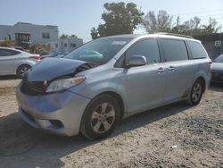 Vehiculos salvage en venta de Copart Opa Locka, FL: 2014 Toyota Sienna LE