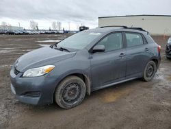 Salvage cars for sale at Rocky View County, AB auction: 2010 Toyota Corolla Matrix S