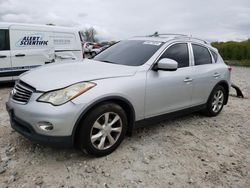Salvage cars for sale at West Warren, MA auction: 2010 Infiniti EX35 Base