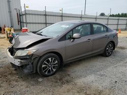 Honda Civic EXL salvage cars for sale: 2013 Honda Civic EXL