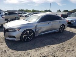 Vehiculos salvage en venta de Copart Sacramento, CA: 2018 Honda Accord Sport