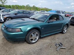Salvage cars for sale at Des Moines, IA auction: 2000 Ford Mustang