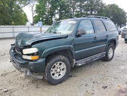 Salvage cars for sale at Loganville, GA auction: 2002 Chevrolet Tahoe K1500