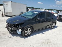 Vehiculos salvage en venta de Copart Arcadia, FL: 2018 Chevrolet Cruze LS