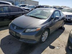 Salvage cars for sale at Martinez, CA auction: 2012 Honda Civic EXL