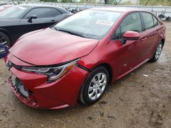 Salvage cars for sale at Elgin, IL auction: 2022 Toyota Corolla LE