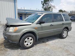 Salvage cars for sale from Copart Tulsa, OK: 2007 Honda Pilot LX