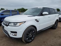 Salvage cars for sale from Copart Hillsborough, NJ: 2015 Land Rover Range Rover Sport HSE