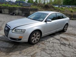 Salvage cars for sale at Marlboro, NY auction: 2007 Audi A6 3.2 Quattro