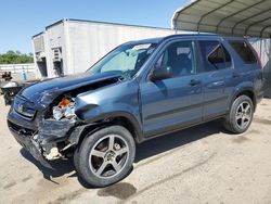 Salvage cars for sale at Fresno, CA auction: 2005 Honda CR-V LX