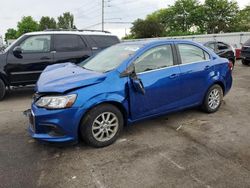 Salvage cars for sale at Moraine, OH auction: 2019 Chevrolet Sonic LT