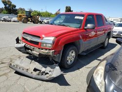 Salvage cars for sale from Copart Martinez, CA: 2002 Chevrolet Avalanche K1500