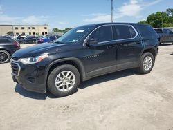 Salvage cars for sale at Wilmer, TX auction: 2021 Chevrolet Traverse LS