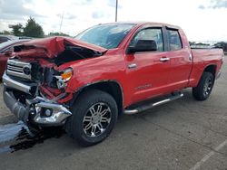 Salvage cars for sale from Copart Moraine, OH: 2016 Toyota Tundra Double Cab SR/SR5