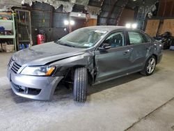 Vehiculos salvage en venta de Copart Albany, NY: 2014 Volkswagen Passat SE