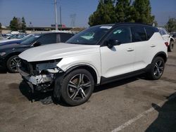 Vehiculos salvage en venta de Copart Rancho Cucamonga, CA: 2022 Volvo XC40 T5 R-Design