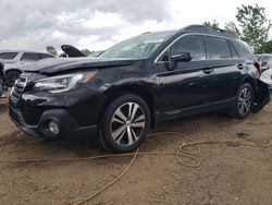 Salvage cars for sale at Elgin, IL auction: 2018 Subaru Outback 2.5I Limited