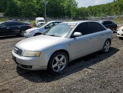 Salvage cars for sale from Copart Finksburg, MD: 2005 Audi A4 1.8T Quattro