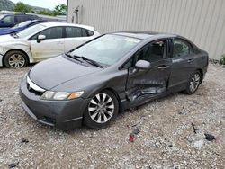 Salvage cars for sale at auction: 2009 Honda Civic EX