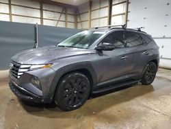 Salvage cars for sale at Columbia Station, OH auction: 2023 Hyundai Tucson N Line