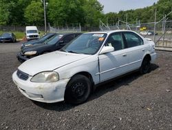 Salvage cars for sale at Finksburg, MD auction: 1999 Honda Civic EX