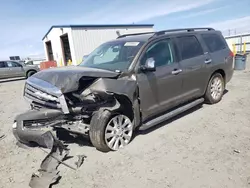 Salvage cars for sale at Airway Heights, WA auction: 2010 Toyota Sequoia Platinum