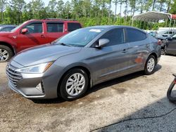 Salvage cars for sale at Harleyville, SC auction: 2019 Hyundai Elantra SE