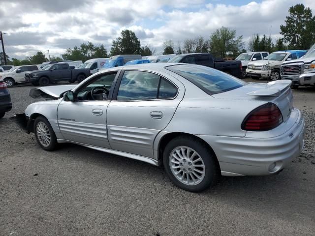 2001 Pontiac Grand AM SE1