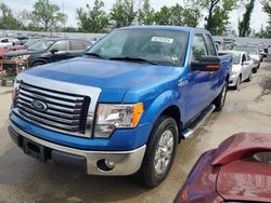 Salvage cars for sale at Bridgeton, MO auction: 2012 Ford F150 Super Cab