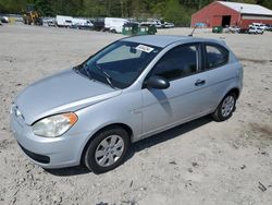 Salvage cars for sale at Mendon, MA auction: 2009 Hyundai Accent GS