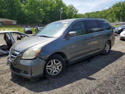 Salvage cars for sale at Finksburg, MD auction: 2007 Honda Odyssey EX