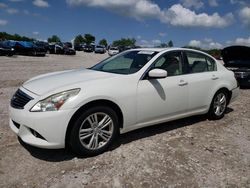 Infiniti g37 salvage cars for sale: 2011 Infiniti G37