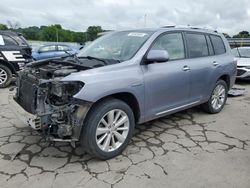 Salvage cars for sale at Lebanon, TN auction: 2010 Toyota Highlander Hybrid Limited