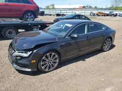 Salvage cars for sale at Columbia Station, OH auction: 2012 Audi A7 Prestige