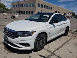Salvage cars for sale at Littleton, CO auction: 2019 Volkswagen Jetta S