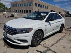 Salvage cars for sale at auction: 2019 Volkswagen Jetta S