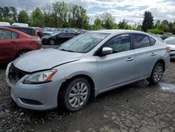 Salvage cars for sale from Copart Portland, OR: 2015 Nissan Sentra S