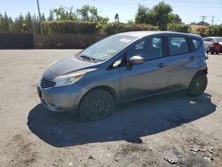 Salvage cars for sale from Copart San Martin, CA: 2016 Nissan Versa Note S