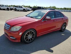 Mercedes-Benz salvage cars for sale: 2009 Mercedes-Benz C 350