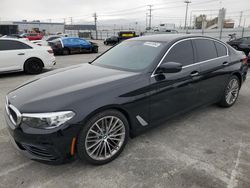 Salvage cars for sale at Sun Valley, CA auction: 2017 BMW 530 I