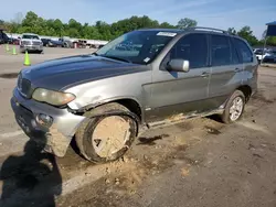 Salvage cars for sale at Florence, MS auction: 2005 BMW X5 3.0I