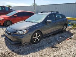 Salvage cars for sale at Franklin, WI auction: 2019 Subaru Impreza Premium