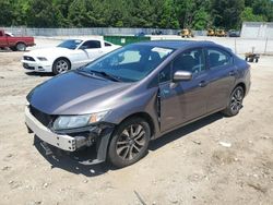 Salvage cars for sale from Copart Gainesville, GA: 2015 Honda Civic EX