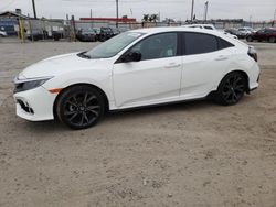 Salvage cars for sale at Los Angeles, CA auction: 2017 Honda Civic Sport