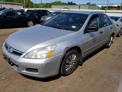 Salvage cars for sale from Copart New Britain, CT: 2007 Honda Accord Value