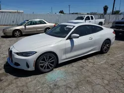 BMW salvage cars for sale: 2021 BMW 430I