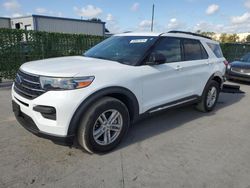 Salvage cars for sale at Orlando, FL auction: 2020 Ford Explorer XLT