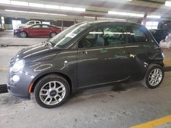 Salvage cars for sale at Dyer, IN auction: 2015 Fiat 500 POP