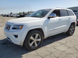 Salvage cars for sale at Bakersfield, CA auction: 2014 Jeep Grand Cherokee Overland