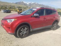 Salvage cars for sale at Reno, NV auction: 2017 Toyota Rav4 LE